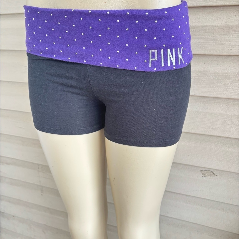 Pink Victoria secret yoga shorts